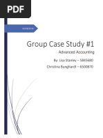 Advanced Accounting Case Study PDF
