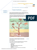 Animal Kingdom Classification - Chart - Biology@TutorVista