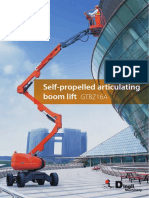 Self-Propelled Articulating Boom Lift: Gtbz16A