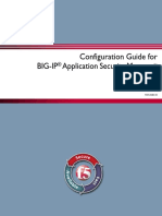 Configuration Guide For BIG-IP Application Security Manager