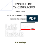 Un Lenguaje de Cuarta Generacion Oracle