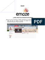 Manual Emaze 3 PDF