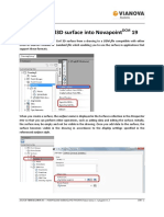 Importing Civil3d Surface Data in Novapointdcm