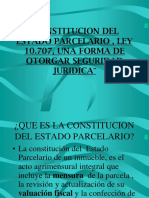 Estado Parcelario - Ley10707