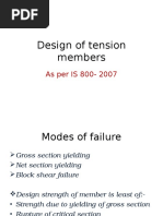 Slide Share Design of Tension Members