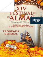 Program A General Xiv Fest Almas 16