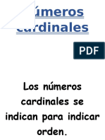 Números Cardinales