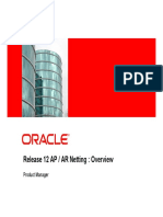 Oracle AP - AR Netting - R12 Overview PDF
