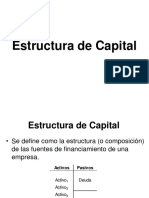 2016 Estructura y Costo de Capital 1