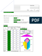 Input Data in Green Cells
