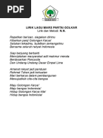Download Lirik Lagu Mars Partai Golkar by Giek Uelek SN330802306 doc pdf