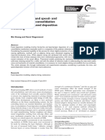 Adaptive Slicing and Speed - and Time-Dependent Consolidation Mechanisms in Fused Deposition Modeling