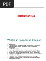 DIMENSIONING