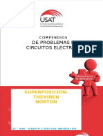 Problemas de Superposicion, Thevenin y Norton