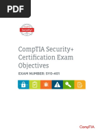 Comptia-Security-Sy0-401 Exam Objectives PDF