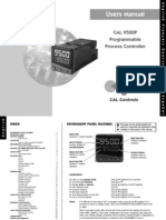 Scientemp - CAL 9500P Programmable Process Controller User Manual