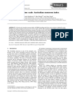 A Multi-Time Scale Australian Monsoon Index: Yoshiyuki Kajikawa, Bin Wang and Jing Yang