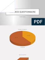 Audience Questionnaire