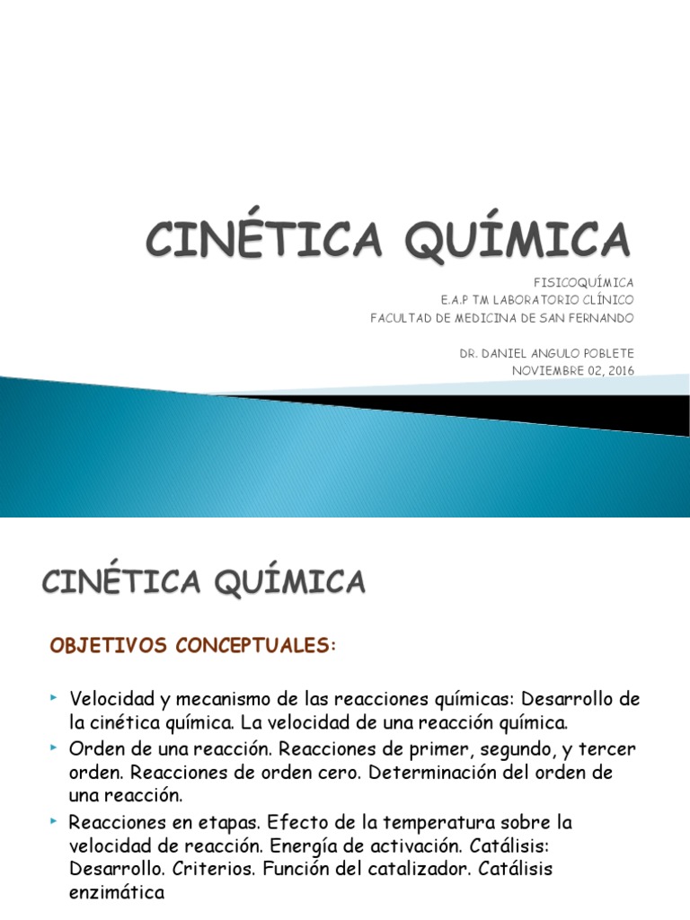 Cinética Química | PDF