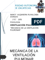 Mecanica de La Ventilación Pulmonar