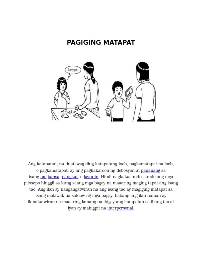 Pagiging Matapat