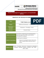 Propuesta de Trabajo NTICx