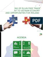 Evfta Implications For Vietnam and Ireland