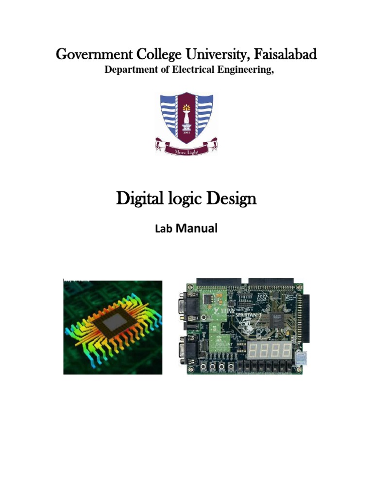 Digital Logic Design Lab Manual Download Free PDF Logic Gate