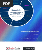 Manuale Database LibreOffice Base