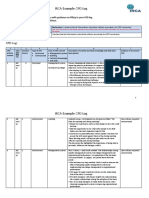 Example CPD Log