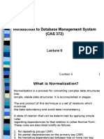 Introduction To Database Management System (CAS 372)