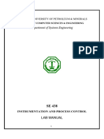 CISE 438 Instrumentation and Process Control Lab Manual 2008 PDF