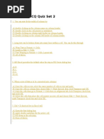 MS Excel MCQ Quiz Set 2