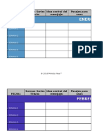 Calendario de Mensajes - 2017