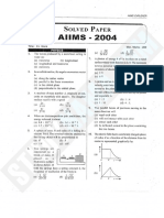 AIIMS Paper 2004