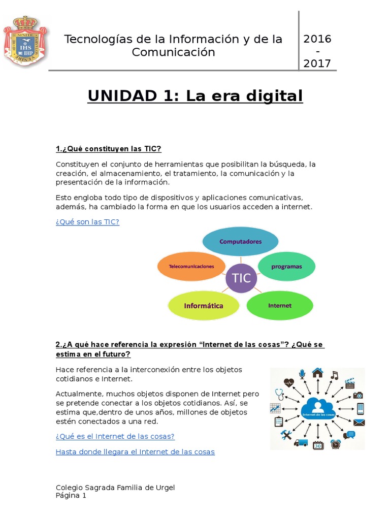 Tema 1: La Era Digital | PDF | Internet | Protocolos de internet