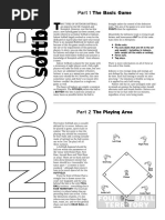 Indoor Softball Rules