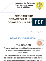 Crecimiento Desarrollo Hmano y Prenata 2013