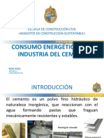 Consumo energético industria cemento