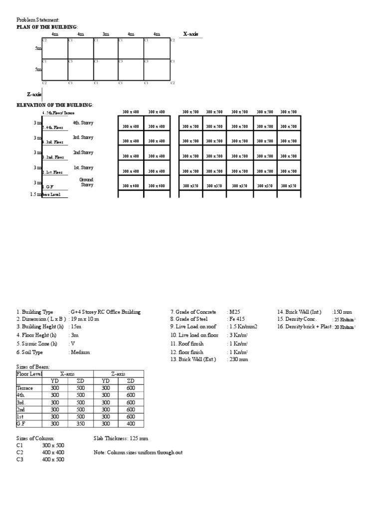 Base Shear Design EL | PDF | Architectural Elements | Structural ...