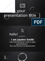 This Is Your Presentation Title