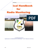 Technical Handbook For Radiomonitoring
