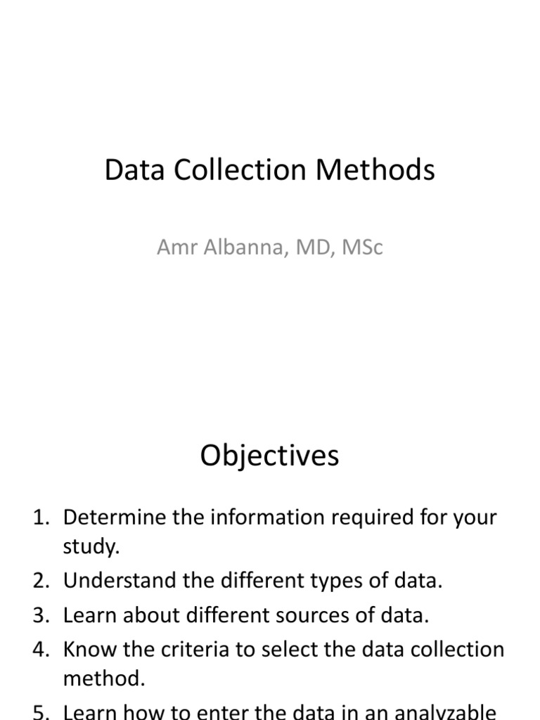 Data Collection Methods PDF Qualitative Research Quantitative