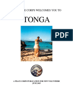 Peace Corps Tonga Welcome Book 2015