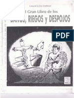 El Gran Libro de Los Baños Riegos y Despojos - Luisa de La Cruz