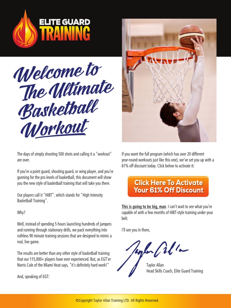 EGT Ultimate Basketball Workout Human Anatomy