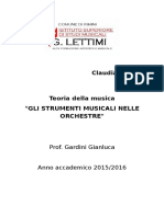 Teoria Della Musica