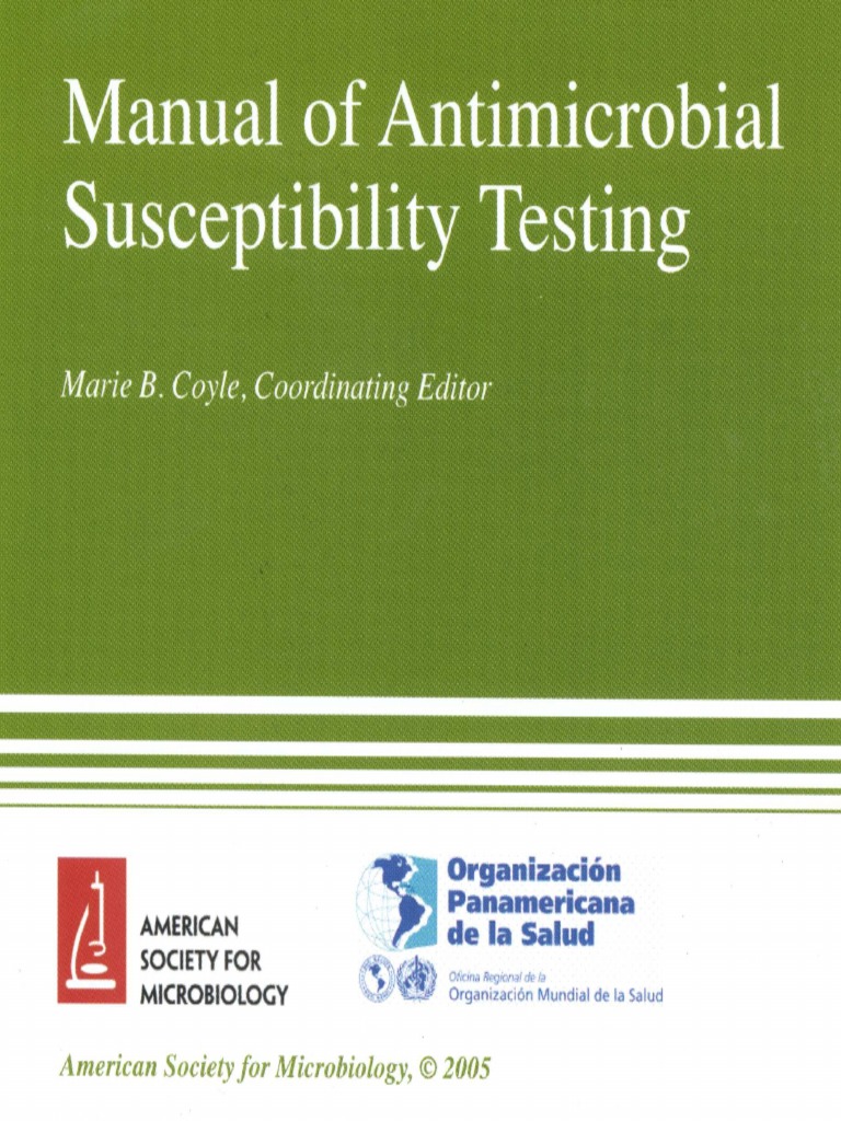 NCCLS Manual of Antimicrobial Susceptibility Testing Beta Lactamase