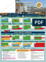 Calendario Grados Uja 2016-2017