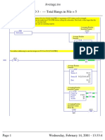 Average - Rss LAD 3 - Total Rungs in File 5: 0000 SBR Subroutine SBR RES